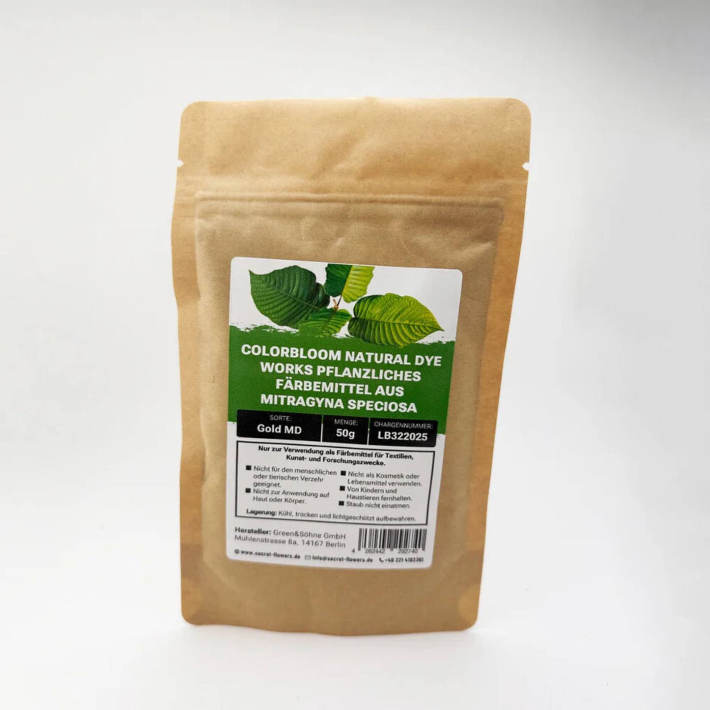 Kratom Gold Maeng Da 50g hochwertiges Kratom aus Deutschland kaufen