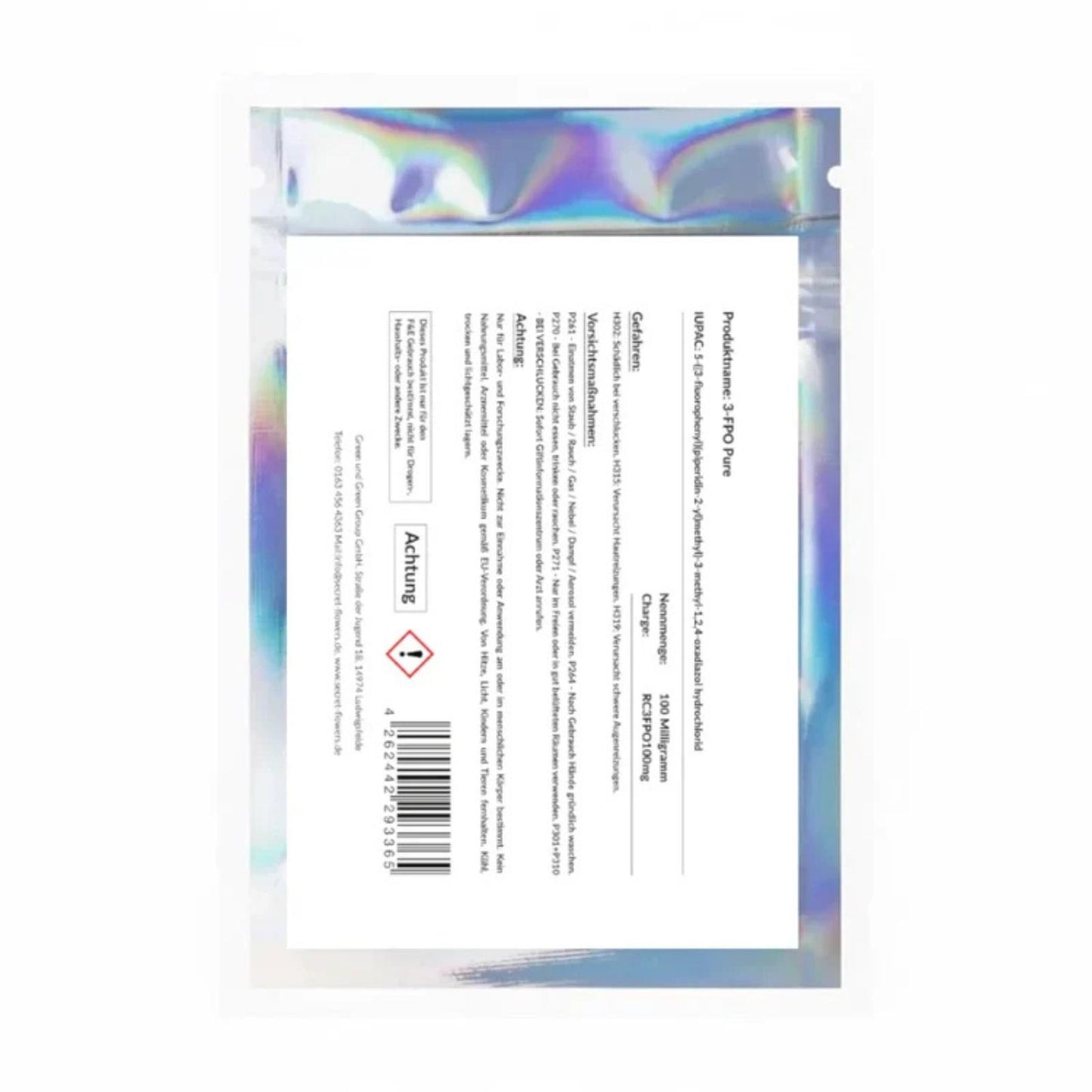 3-FPO Pure 100 mg hochreines Pulver für wissenschaftliche Analyse kaufen